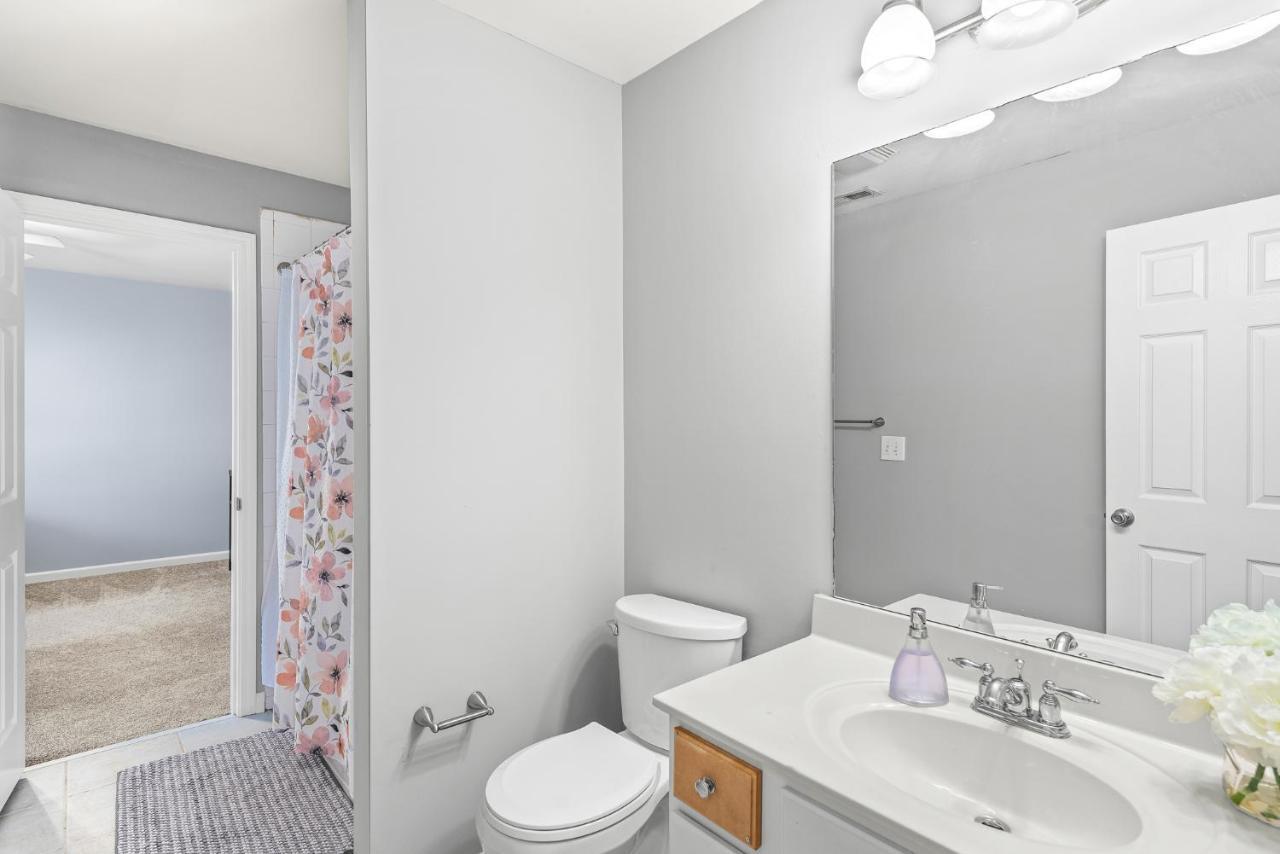 Calming Grey Townhouse With Jacuzzi Bathtub Villa Atlanta Buitenkant foto